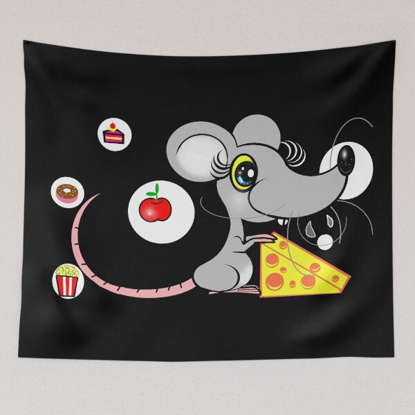Item preview, Greedy rat  designed and sold by Shirley cute art .