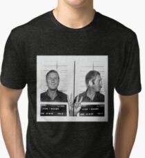 Steve McQueen Mugshot Tri-blend T-Shirt
