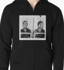 Steve McQueen Mugshot Zipped Hoodie