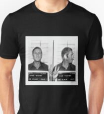 Steve McQueen Mugshot Unisex T-Shirt