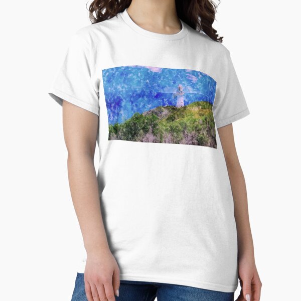 Item preview, The Distant Cape Otway Lightstation Watercolor designed and sold by Steven Jodoin.