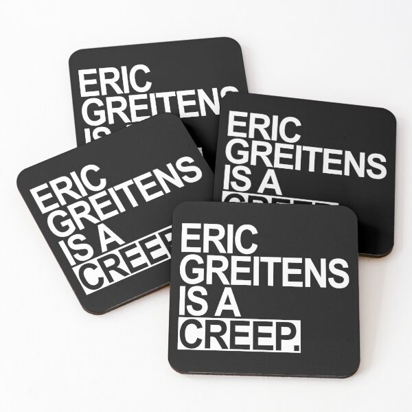Item preview, Eric Greitens is a CREEP - white designed and sold by Thelittlelord.