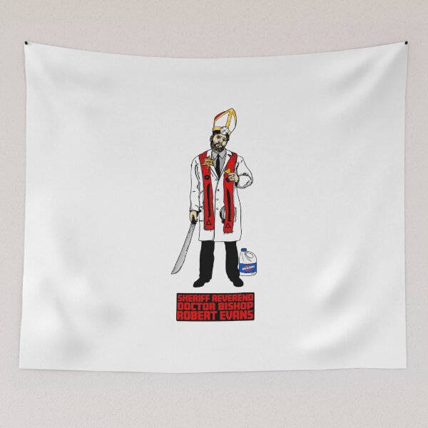Item preview, Mens Best Sheriff Reverend Doctor Bishop Robert Evans Gifts For Music Fans designed and sold by ZavierMcghlin.