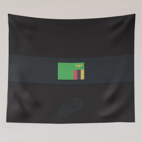 Item preview, Zambia designed and sold by FlatFlags.
