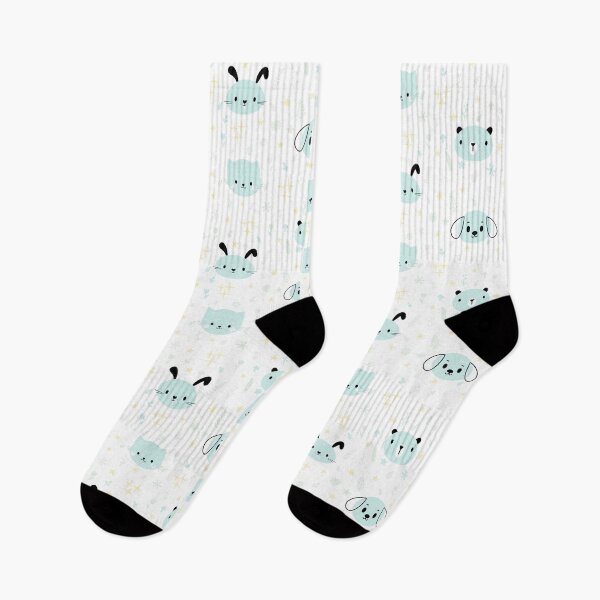 Item preview, Animal Faces Pattern designed and sold by zidfih.