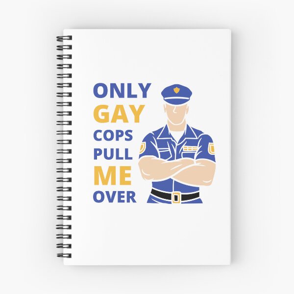 Item preview, ONLY GAY COPS PULL ME OVER FUNNY LGBT PRIDE DESIGN designed and sold by appareltolove.