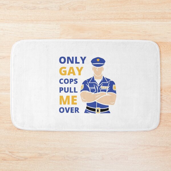 Item preview, ONLY GAY COPS PULL ME OVER FUNNY LGBT PRIDE DESIGN designed and sold by appareltolove.