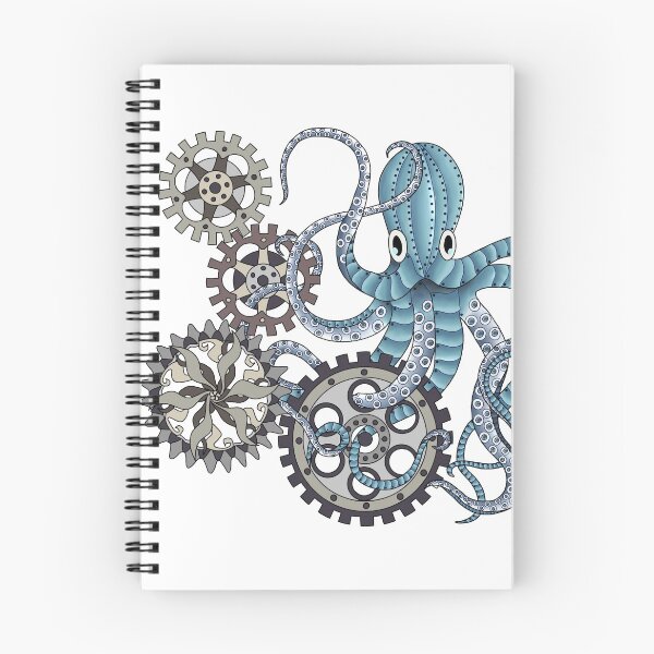 Item preview, Steampunk octopus designed and sold by paviash.