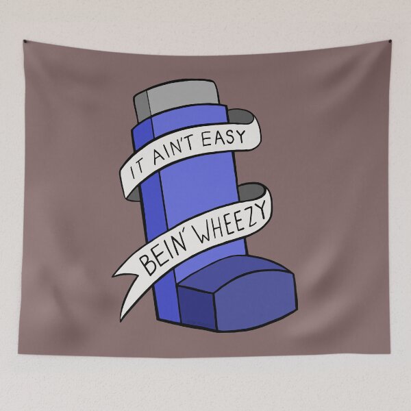 Item preview, It ain&x27;t easy bein&x27; wheezy Sticker designed and sold by ZukiaHera.