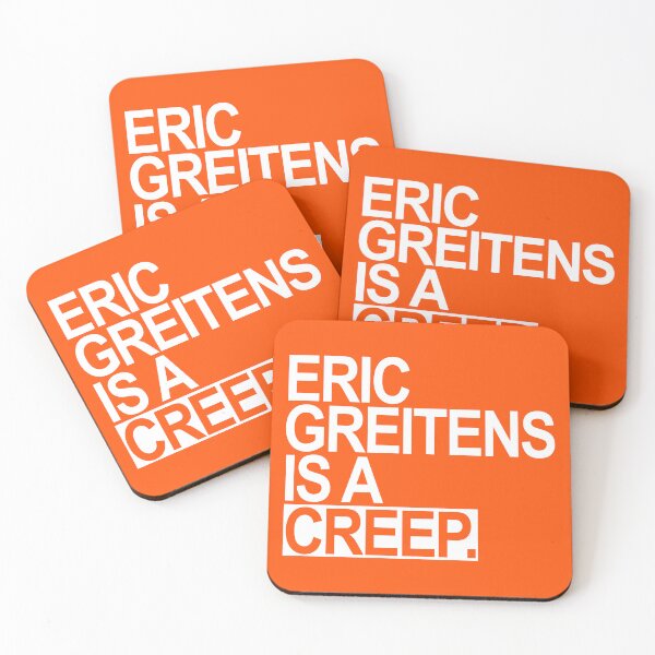 Item preview, Eric Greitens is a CREEP - white 2.0 designed and sold by Thelittlelord.
