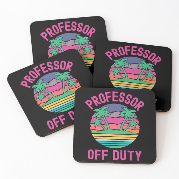 Item preview, Professor Off Duty - Teacher Summer Vacation, Funny Teacher Retirement, Retired Teacher, Summer Vacation, Teaching designed and sold by jadedscientist.