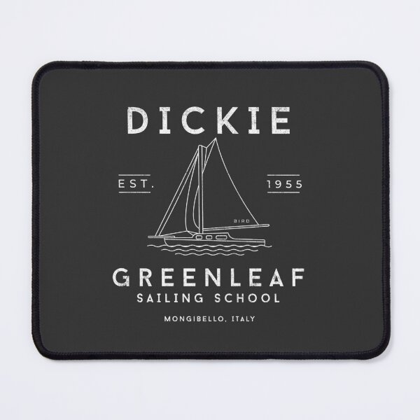 Item preview, Dickie Greenleaf Sailing School - modern vintage logo designed and sold by Primotees.