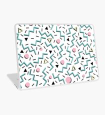 Zurück zu den achtziger Jahren, funky Memphis-Musterentwurf Laptop Folie