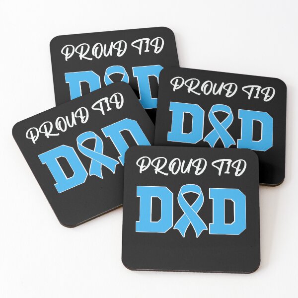 Item preview, Proud T1D Dad - A T1D Proud Dad For Diabetes Awareness designed and sold by manzee.