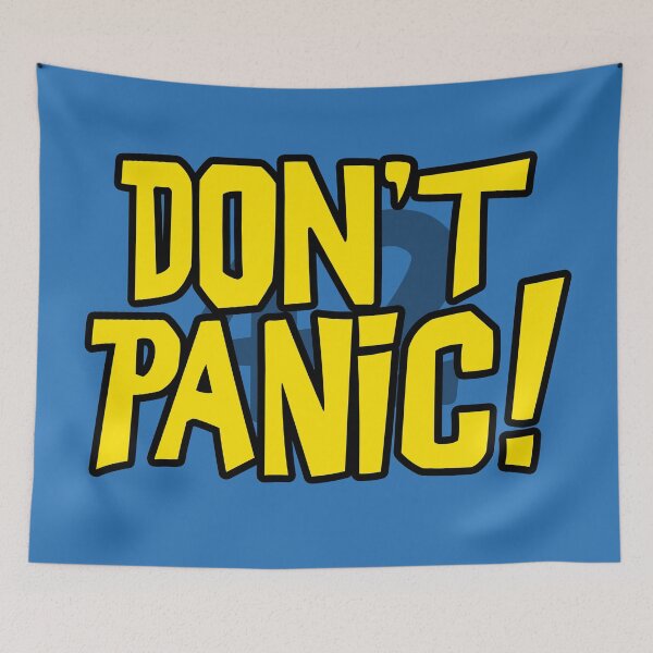 Item preview, Don't Panic designed and sold by stonestreet.