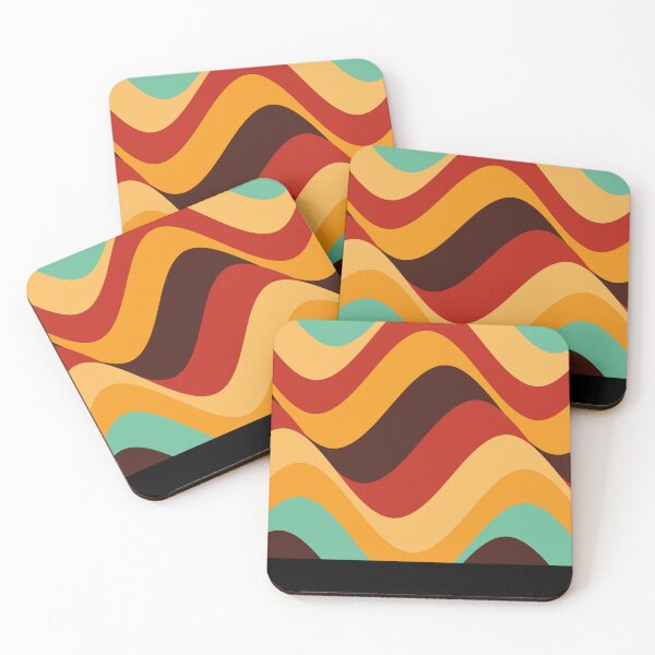Item preview, retro style waves gift pets awesome designed and sold by CHOOSEYOURS SHOP.