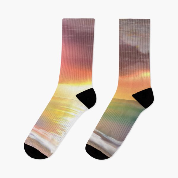 Item preview, Sunset on a Sandy Beach designed and sold by Orangegrph.