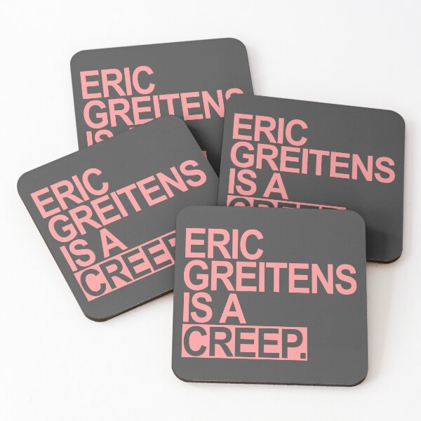 Item preview, Eric Greitens is a CREEP - pink designed and sold by Thelittlelord.