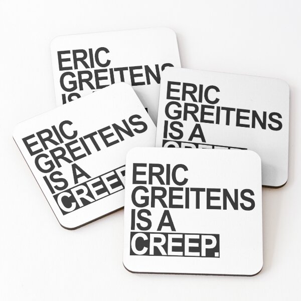 Item preview,  Eric Greitens is a CREEP - black designed and sold by Thelittlelord.