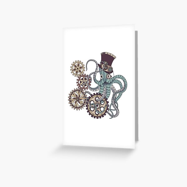 Mr. Octopus Greeting Card
