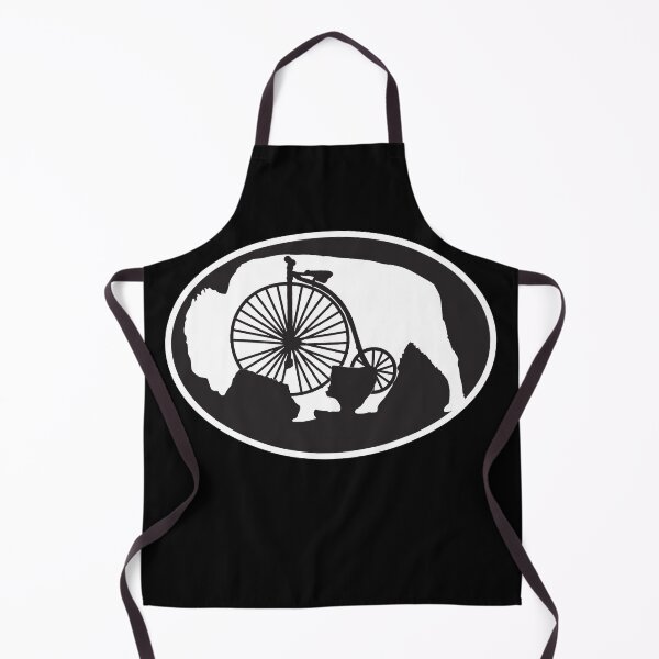 Item preview, Buffalo Bike white Penny-farthing designed and sold by RayKleinDesign.