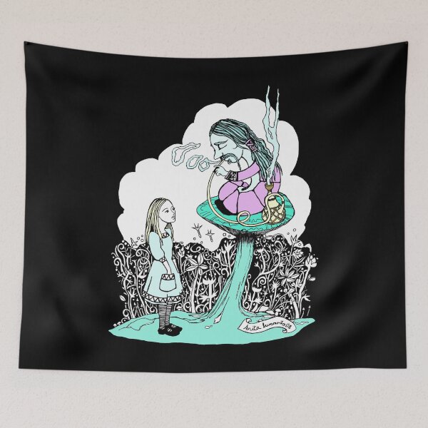 Item preview, Cool Graphic Gift Hookah Smoking Dark Grey Caterpillar Cute Gift designed and sold by DashawnRamos065.