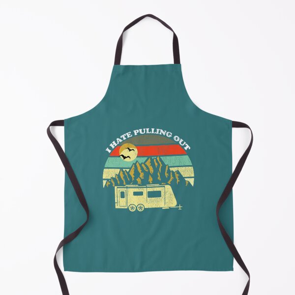 Item preview, Retro Vintage Mountains RV Camping I Hate Pulling Out Pullove designed and sold by Khochieudd.