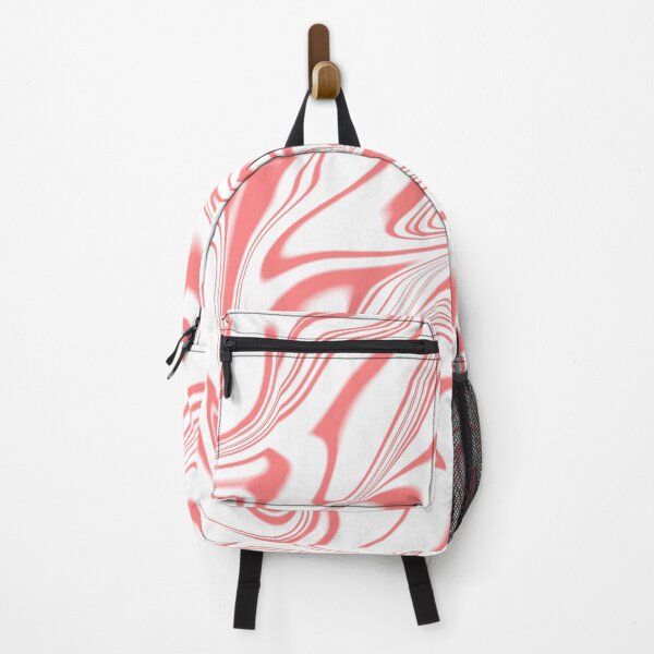 Item preview, Pastel Pink White Marble Liquid Swirl Contemporary Abstract designed and sold by jays-artworks.