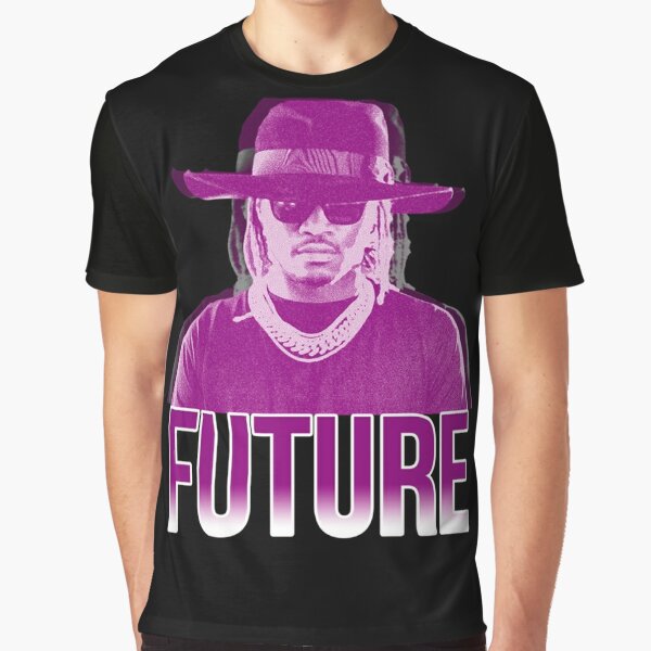 Purple Future Graphic T-Shirt