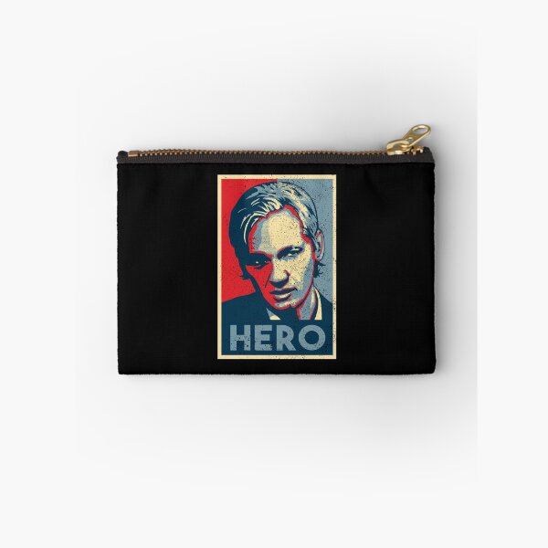 Item preview, Assange Hero [Worn Design] designed and sold by politicalamity.