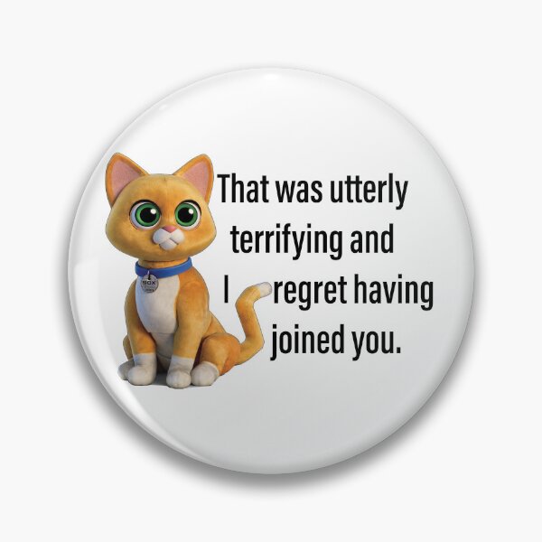 Item preview, That was utterly terrifying and I regret having joined you designed and sold by XanderArt.