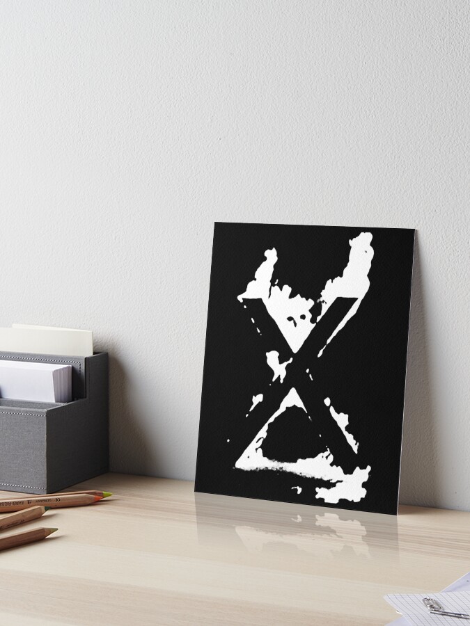 "X band logo x band los angeles" Art Board Print for Sale by
