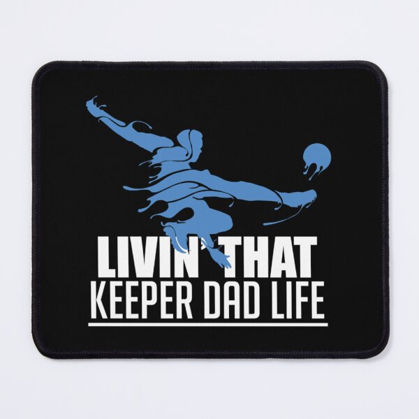 Item preview, Dad Soccer Football Goal Keeper Goalie Kick Artwork Essential T-Shirt designed and sold by krnnvrstacy.