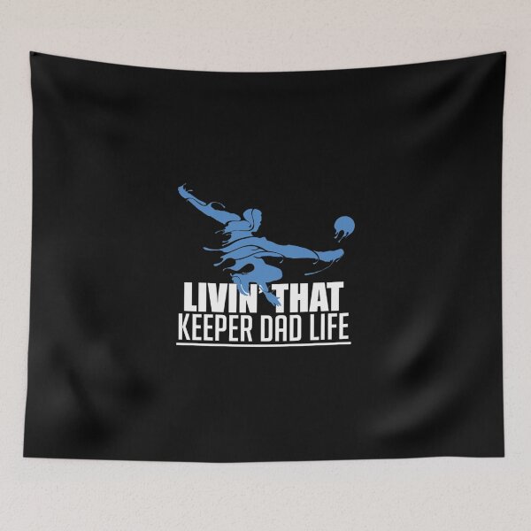 Item preview, Dad Soccer Football Goal Keeper Goalie Kick Artwork Essential T-Shirt designed and sold by krnnvrstacy.