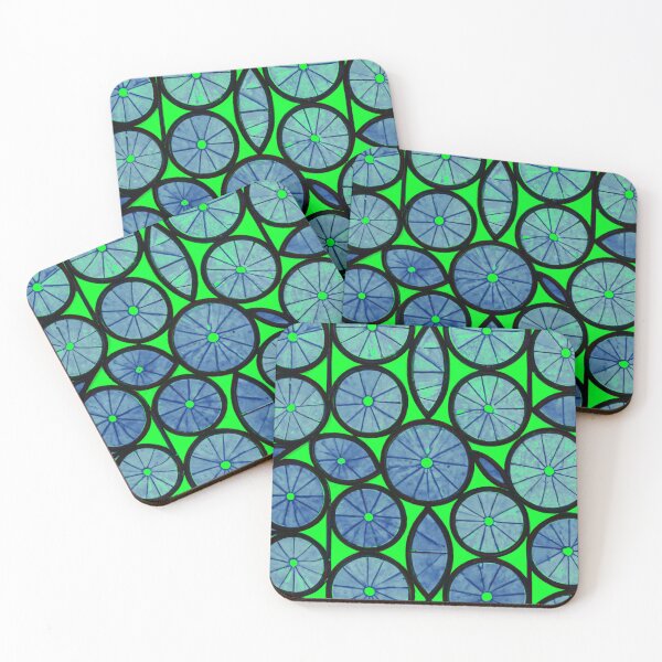 Item preview, Green slices designed and sold by Art Dila Studio.