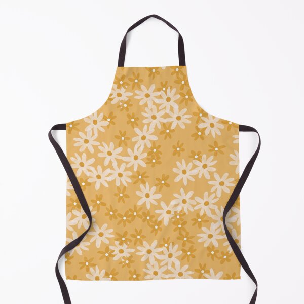 Item preview, Daisies in yellow and white on yellow designed and sold by Ashleigh Fish.