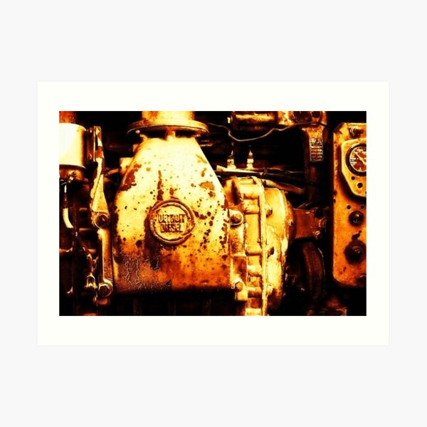 Detroit Diesel Art Print