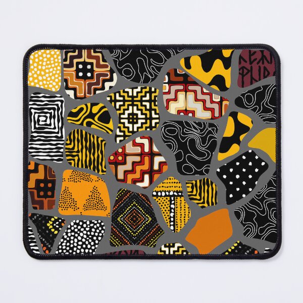 Item preview, Afro Patchwork Print Design 1 designed and sold by KhuKhuZ.