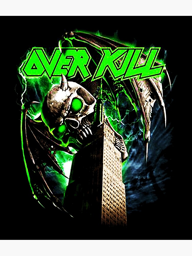 NEW ART FROM Overkill band Genres Thrash metal classic t shirt