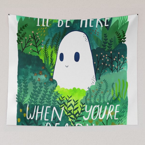 Item preview, ghost I'll be here designed and sold by heatherjel.