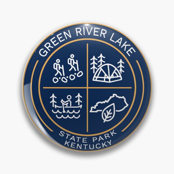 Artikelvorschau, Heraldisches Logo des Green River Lake State Park entworfen und verkauft von VanyaKar.