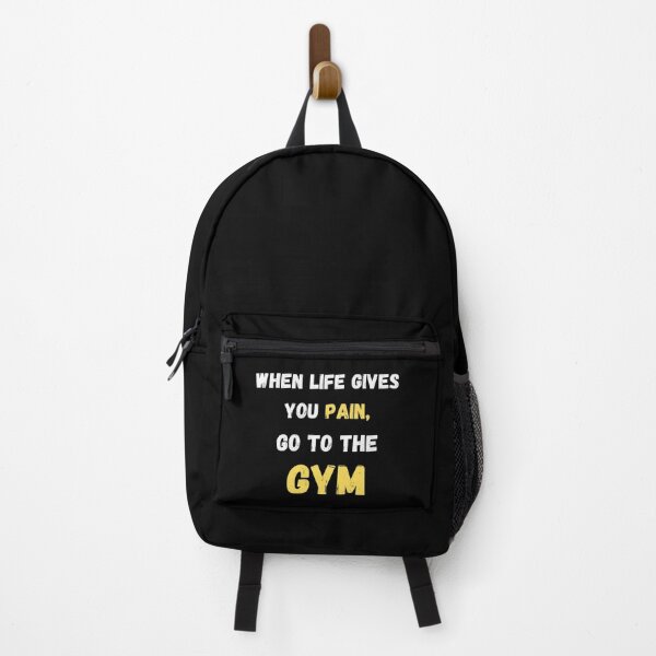 Item preview, When life gives you pain, go to the gym designed and sold by Pea Fitness.