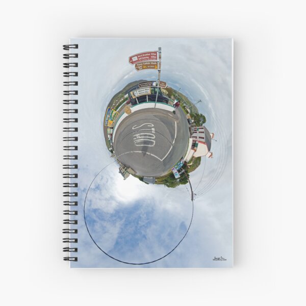 Glencolmcille - the man who missed the bus Spiral Notebook