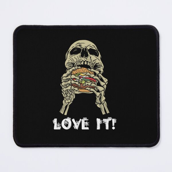 Item preview, LOVE IT HAMBURGER SKELETON HALLOWEEN THANKSGIVING GIFT designed and sold by sobriowslen.