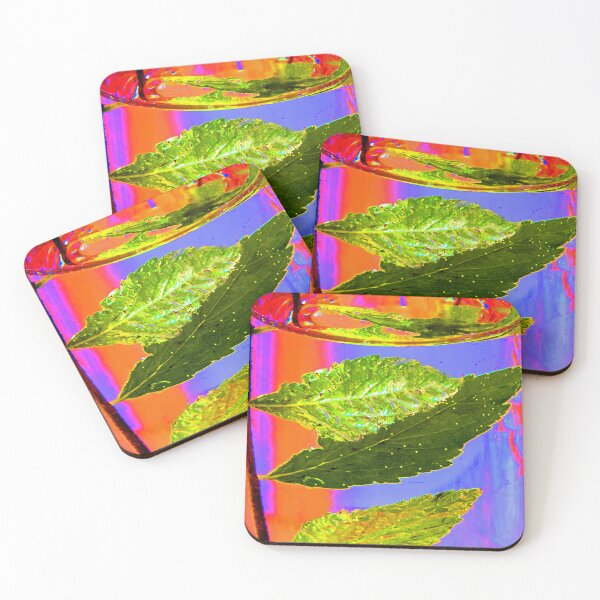 Item preview, Neon leaves designed and sold by JuniperMT.
