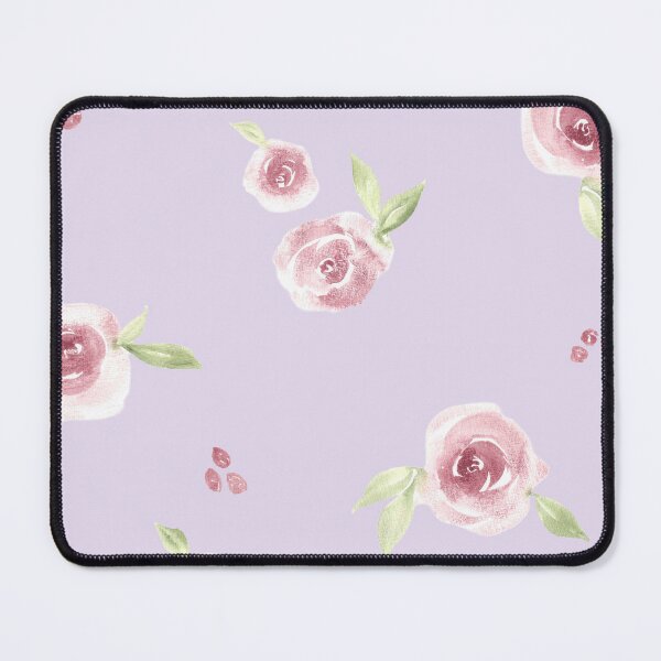 Item preview, Watercolor roses on lilac purple designed and sold by Ashleigh Fish.