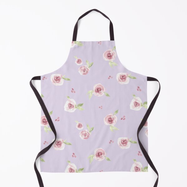 Item preview, Watercolor roses on lilac purple designed and sold by Ashleigh Fish.
