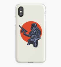 Retro Future Knight iPhone Case