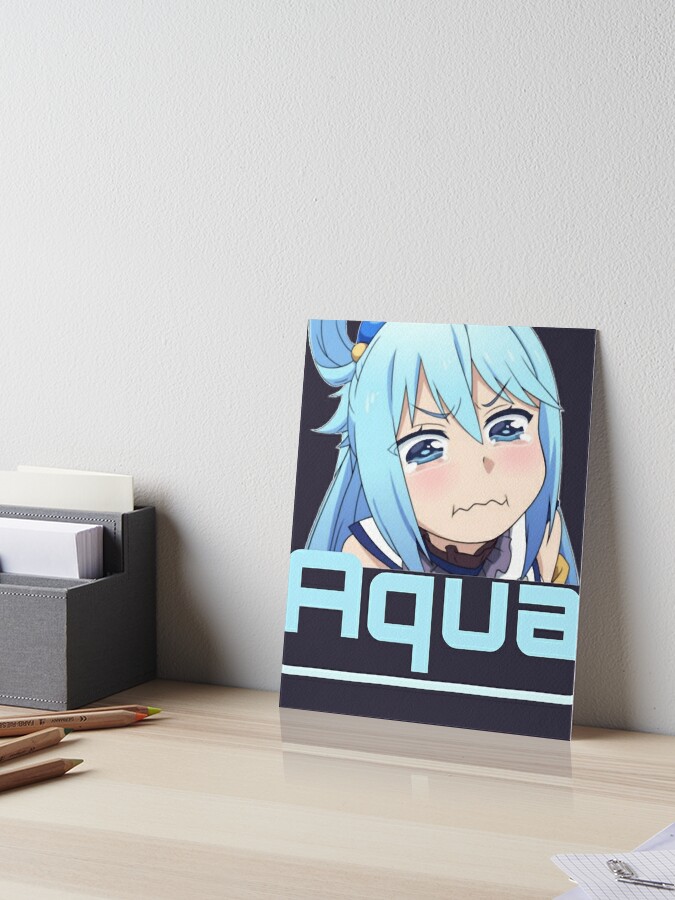 Birthday Gifts Darkness Konosuba aqua Art Board Print for Sale by