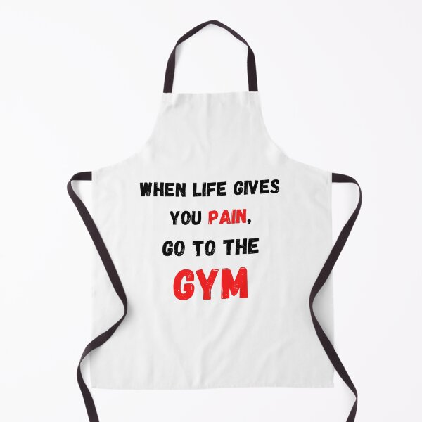 Item preview, When life gives you pain, go to the gym designed and sold by Pea Fitness.